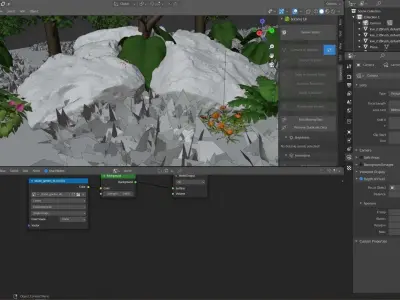 Rock Asset  Free 3D model