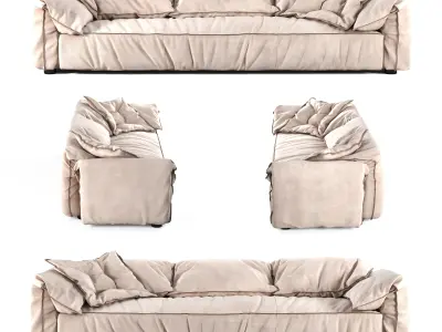 Baxter Casablanca Sofa 3D model