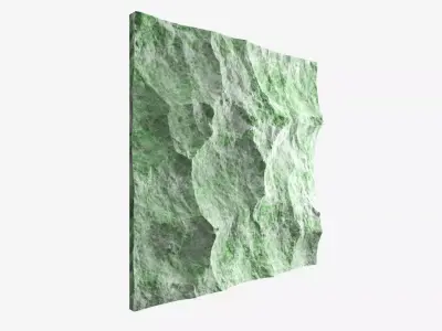 382-RockPanel rock wall art 3D model