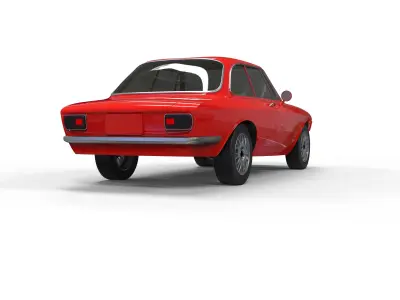 Alfa Romeo GTA 3D model
