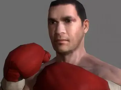 Boxer v2 Low-poly 3D model