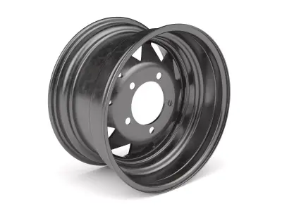 Steel rim 12 3D model