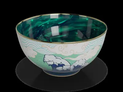 Home decorations Decorative Bowl 3D model