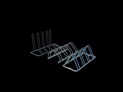 Bike rack 3D model