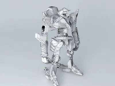 guren mk2 Free 3D model