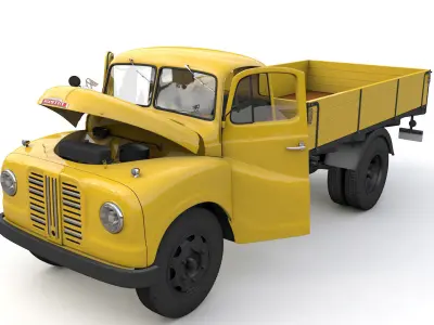 Austin Loadstar K2 1952 3D model