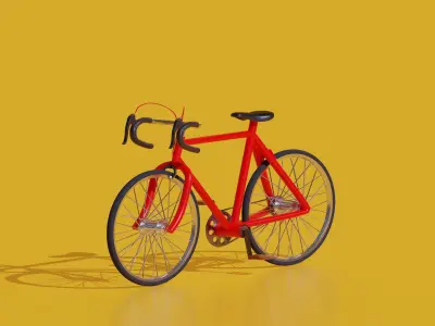 bicycle 3D model from CGTrader - Textured