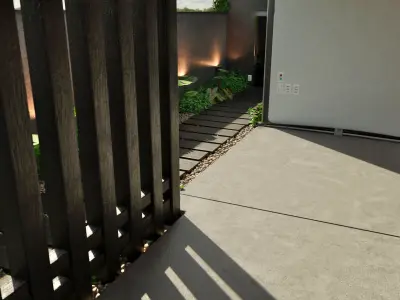 Modern Garage 3D model