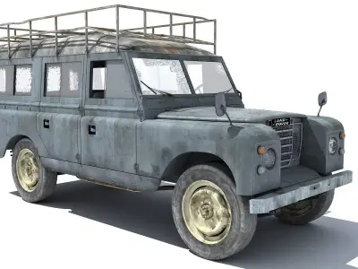 Old Landrover 3D model