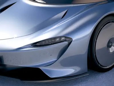 McLaren Speedtail 2020 3D model