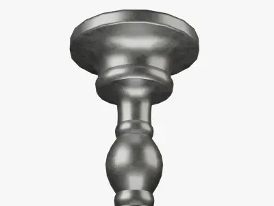 Candle Holder Low-poly 3D model