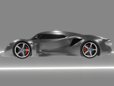 Vortex GX5 3D Model Low-poly 3D model