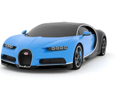 Bugatti Chiron 3D model