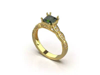 ring code 123 3D print model