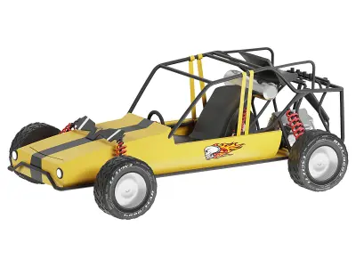 Car Bagi 3D model