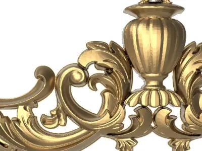  decorative pattern ready for 3D printing 3D model 226