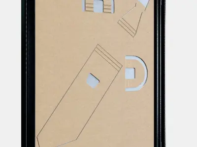 YLLEVAD picture frame 1 Low-poly 3D model