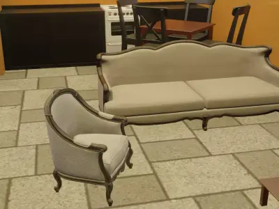 Urban Haven 3D Low-poly 3D model