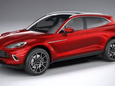 Aston Martin DBX 2021 3D model