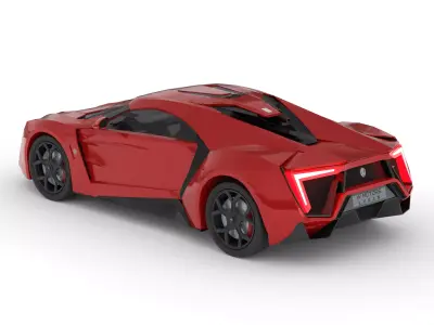 Lykan Hypersport-W Motors 3D model