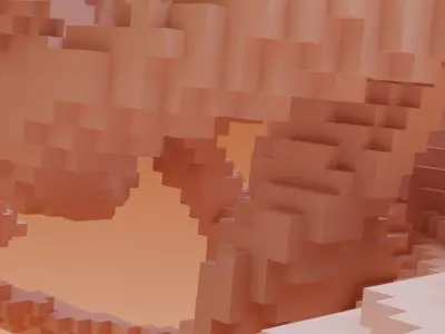 Abstract Model V13 Low-poly 3D model