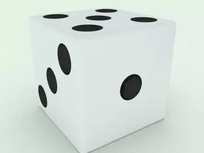 Set of Dice 3D model