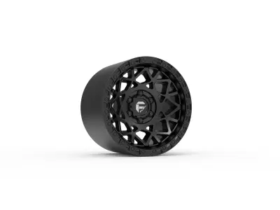 fuel off road UNIT wheel 3d print model 3D print model