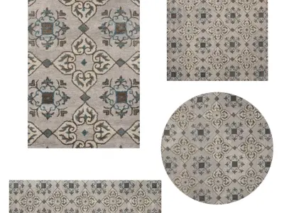 Rugs No 83 Low-poly 3D model