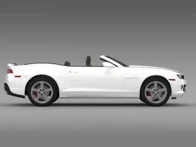 Chevrolet Camaro RS Convertible 2010 3D model
