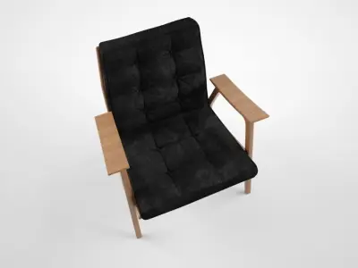 Pierre Guariche Vendome armchair 3D model