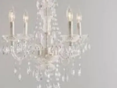 chandelier light 3ds max 2017 Free 3D model