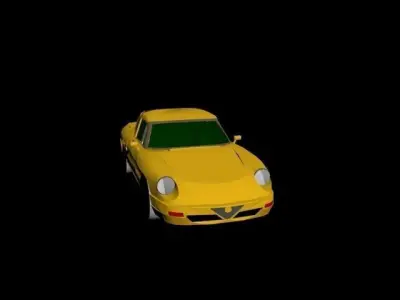 porsche alfa romeo Free 3D model