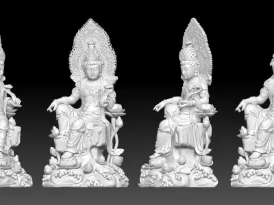 Bodhisattva Avalokiteshvara  3D print model
