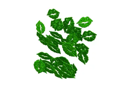 Many Kisses Mark v1 015 3D model