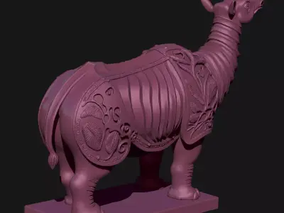 Dinosaur 3D print model