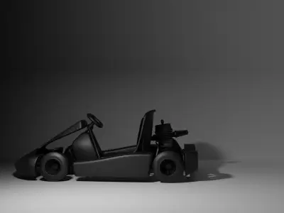 Kart Car 3D model