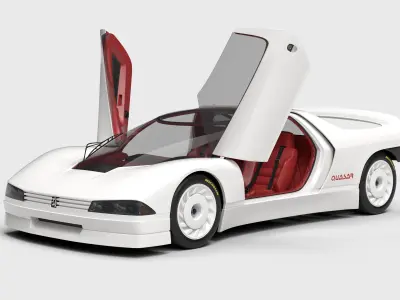 Peugeot Quasar 3D model