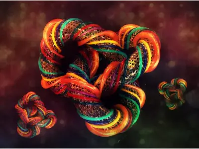 Knot design Free 3D model