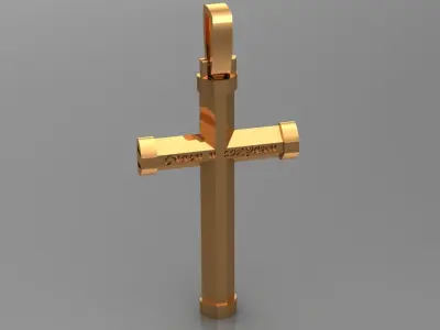 Cross 03 pendant 3D print model