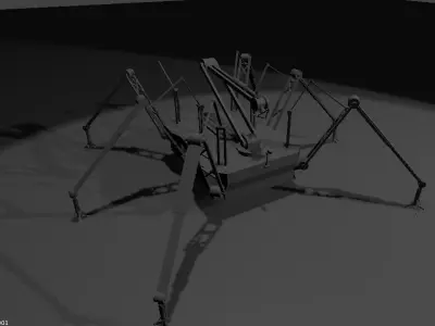 Scout Robot Free 3D model