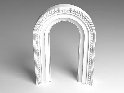 English Arch 3D model