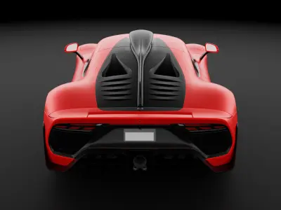 Mercedes AMG Project 1 3D model