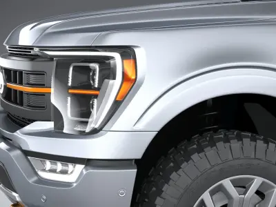 F150 Tremor Super Cab 2022 3D model