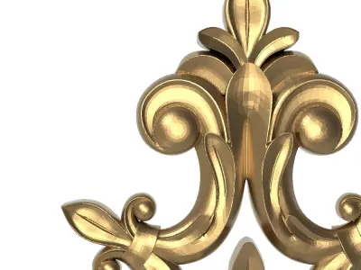  decorative pattern ready for 3D printing 3D model 301
