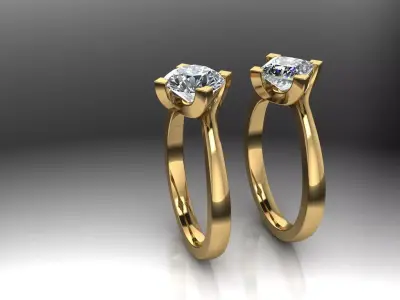 Cocktail Rings 3D print model