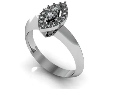fancy ring 3D print model