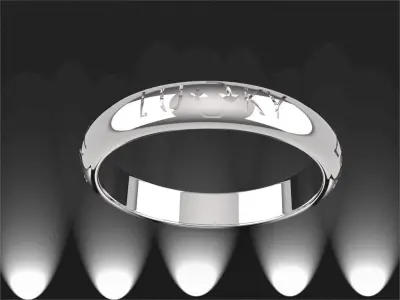 Lucky ring Free 3D print model