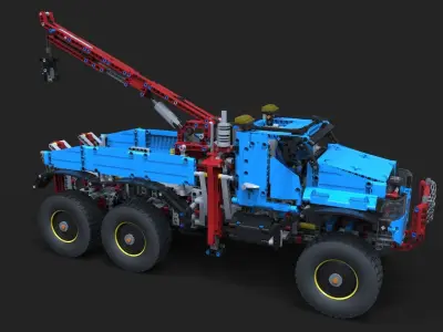 Lego Truck 2 3D model