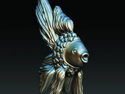FISH ZBRUSH 3D print model