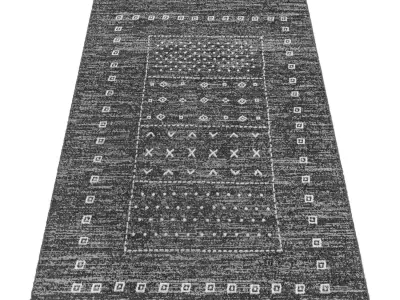Rug Set 1342 3D model